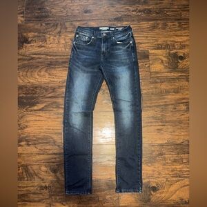 Denizen from Levi's Mens Skinny Fit Jeans / Dark Indigo Blue / 30X32